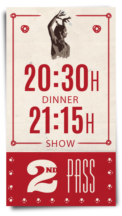 Ticket espectáculo 21:15h