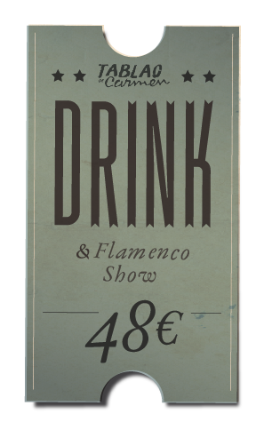 Ticket del espectáculo - Menú Copa