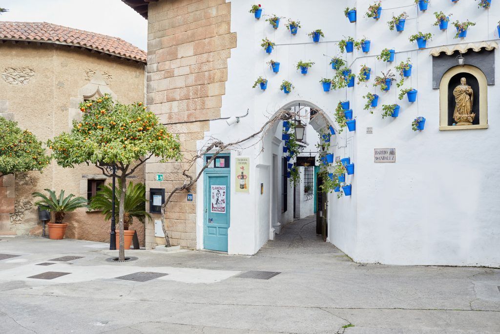 Entrance to the Andalusian neighborhood